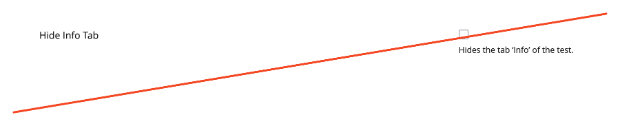 Mockup of the Setting "Hide Info Tab", which will be removed