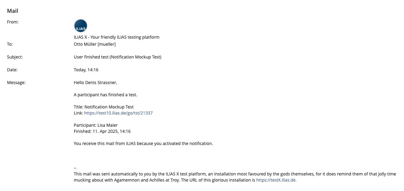 Mockup Notification