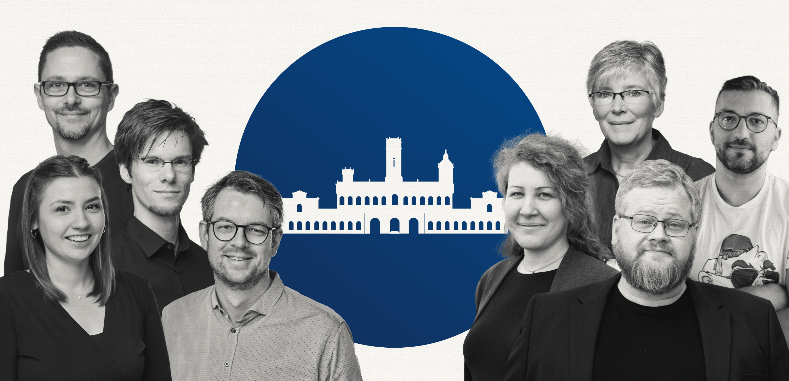 Collage vom ZQS/elsa-Team der LUH