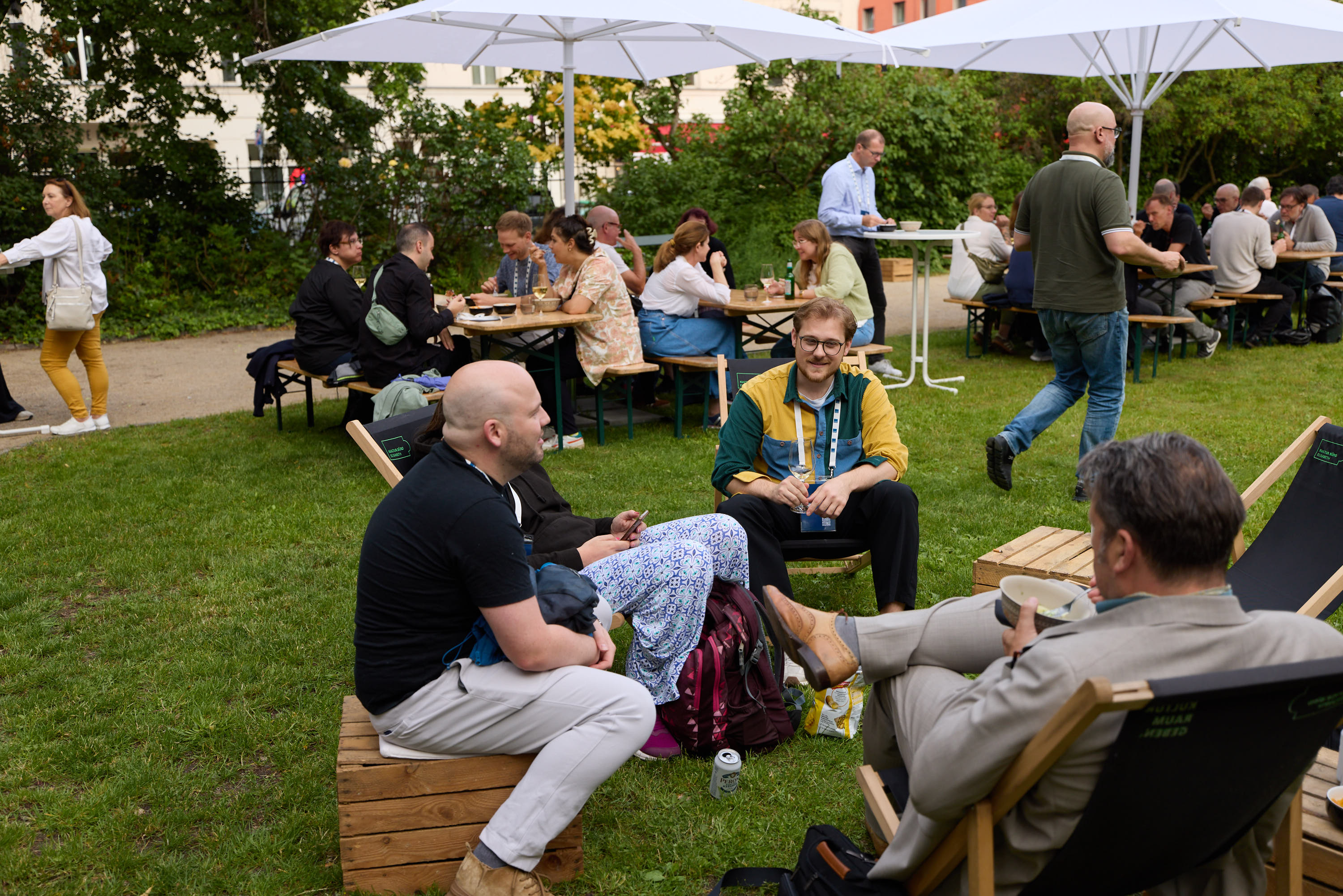 Social Event im Park