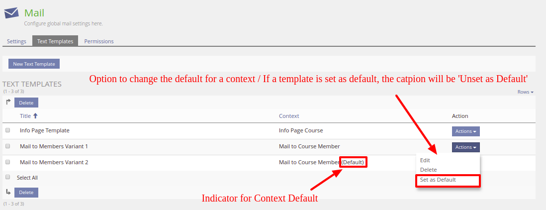 Option to Configure Defaults / Changes in Table Presentation