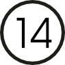 Picture of the number 14 which symbols Tasks in ILIAS 14