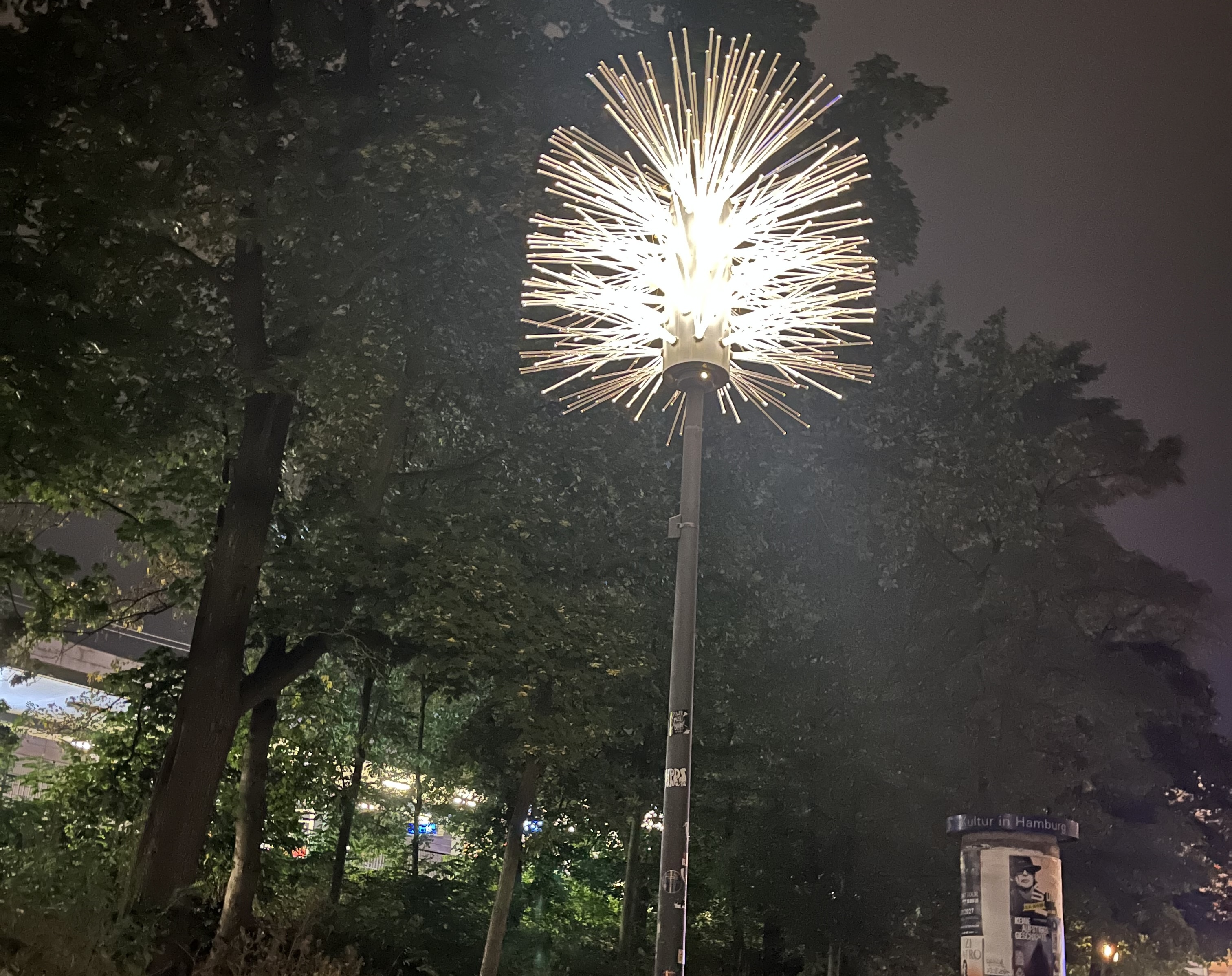 Foto eines Kunstobjekts in Hamburg