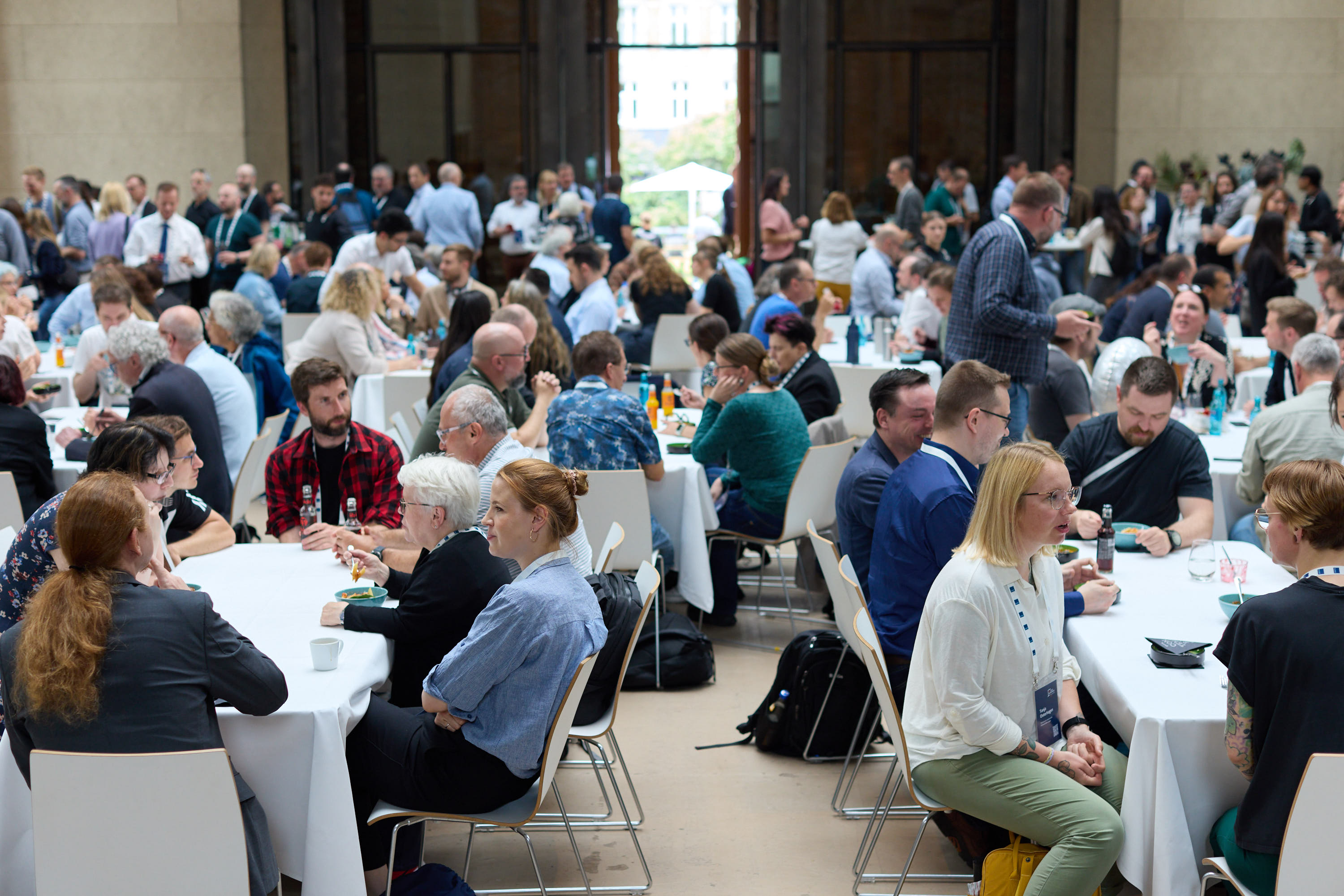 Mittagessen in der Kirche