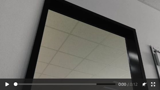 Screenshot of a video with an control panel